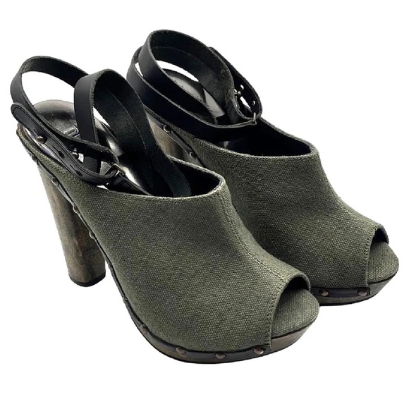 Diesel Moody Woody Yumu Sz 10 NIB AVION GREEN - Picture 4 of 8